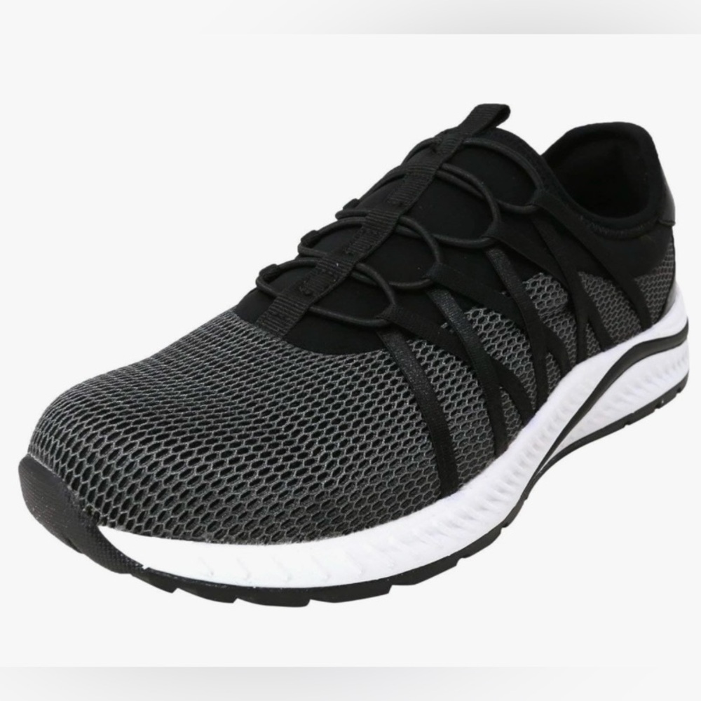 Women’s Easy spirit, HarHarper2 sneaker black/silver size 8 1/2 medium